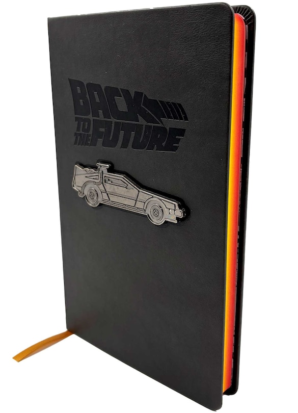 Front cover_Back to the Future: Time Machine Hardcover Journal