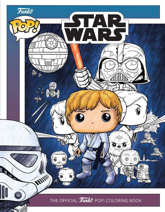 Couverture_Star Wars: The Official Funko POP! Coloring Book
