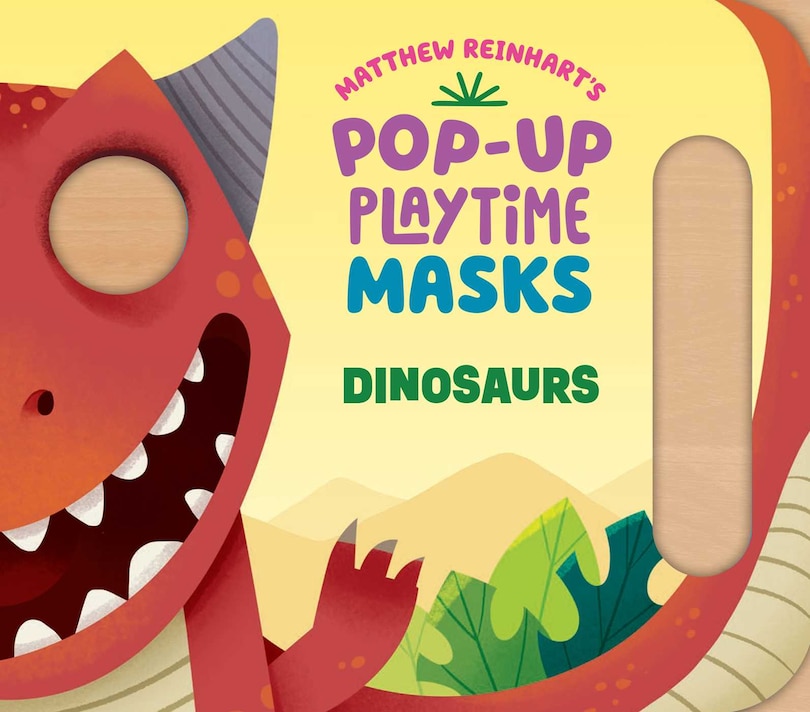 Front cover_Pop-up Playtime Masks: Dinosaurs