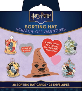 Couverture_Harry Potter: Sorting Hat Scratch-Off Valentines