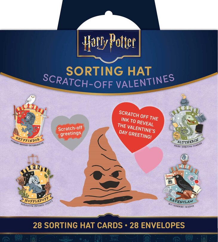 Couverture_Harry Potter: Sorting Hat Scratch-Off Valentines