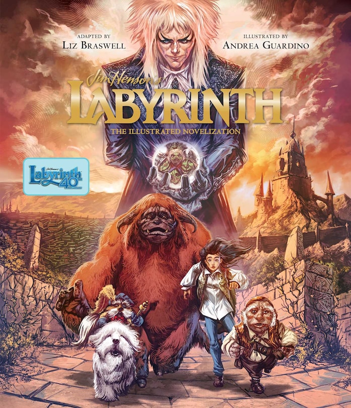 Front cover_Jim Henson's Labyrinth: The Illustrated Novelization