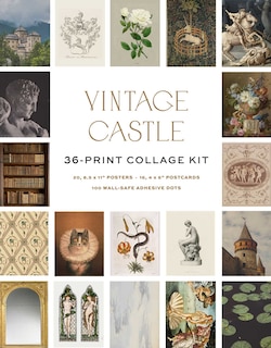 Front cover_Vintage Castle Wall Collage Kit