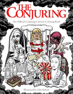 Front cover_The Conjuring: The Official Conjuring Universe Coloring Book