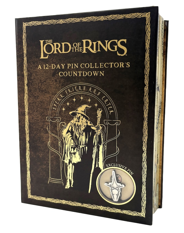 Front cover_Lord of the Rings 12 Day Pin Collector's Countdown - Indigo Exclusive Edition