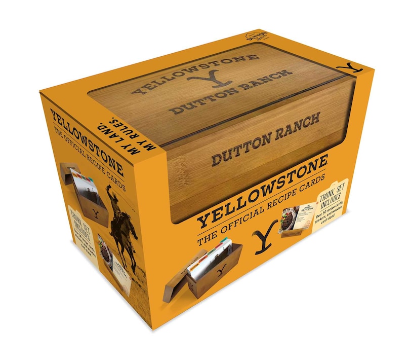 Front cover_Yellowstone: The Official Dutton Ranch Recipe Cards