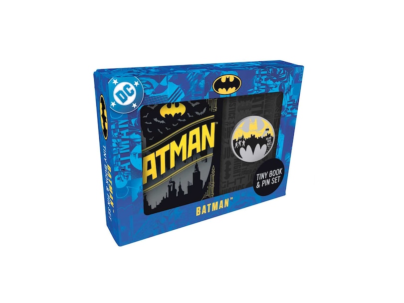 Couverture_DC Comics: Batman Tiny Book and Pin Set