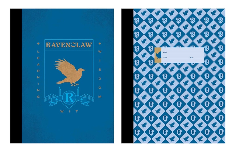 Couverture_Harry Potter: Ravenclaw Composition Notebook Set (Set of 2)