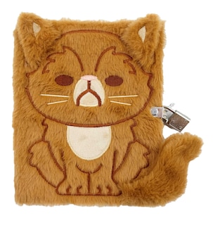 Front cover_Harry Potter: Crookshanks Plush Lock & Key Diary