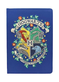 Couverture_Harry Potter: Hogwarts Crest Embroidered Journal