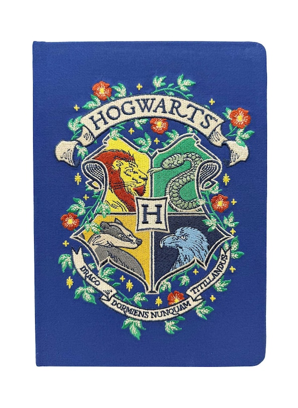 Couverture_Harry Potter: Hogwarts Crest Embroidered Journal