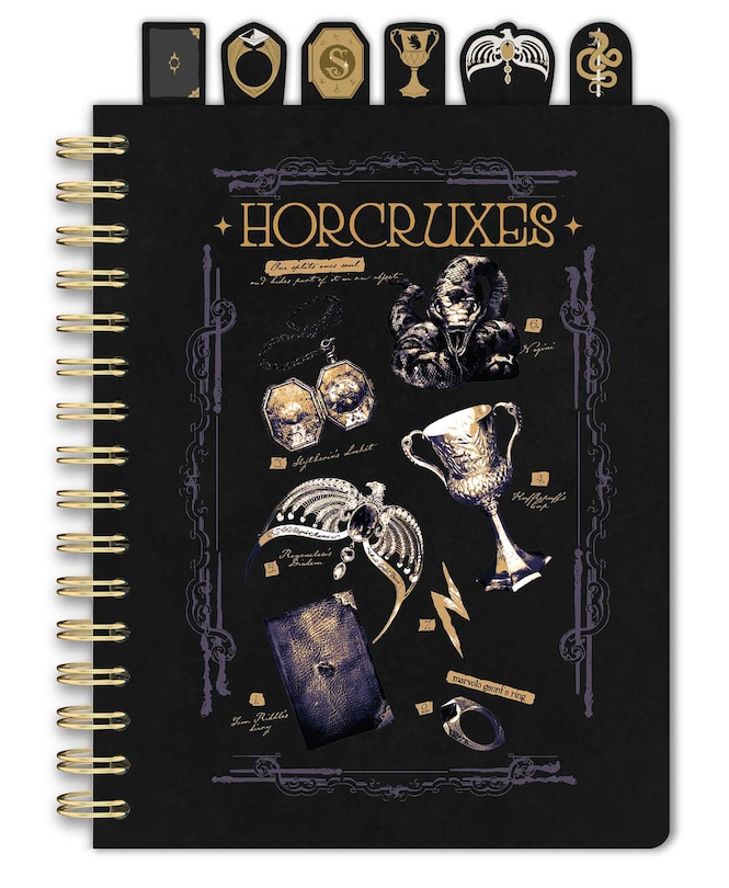 Front cover_Harry Potter: Horcruxes Spiral Notebook
