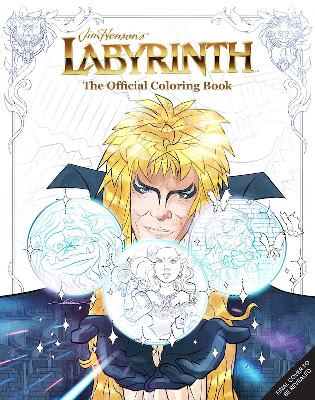 Couverture_Jim Henson's Labyrinth: The Official Coloring Book