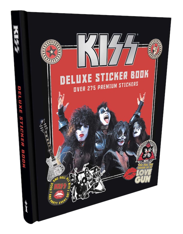Couverture_KISS Deluxe Sticker Book