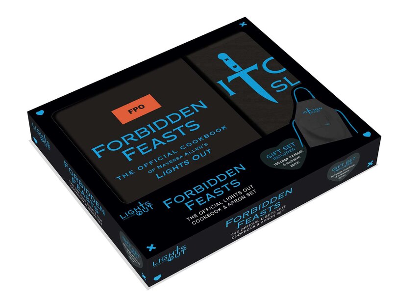 Couverture_Forbidden Feasts: The Official Lights Out Cookbook and Apron Gift Set