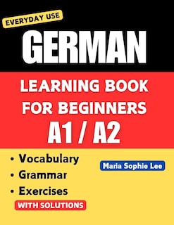 Front cover_German Learning Book for Beginners A1-A2