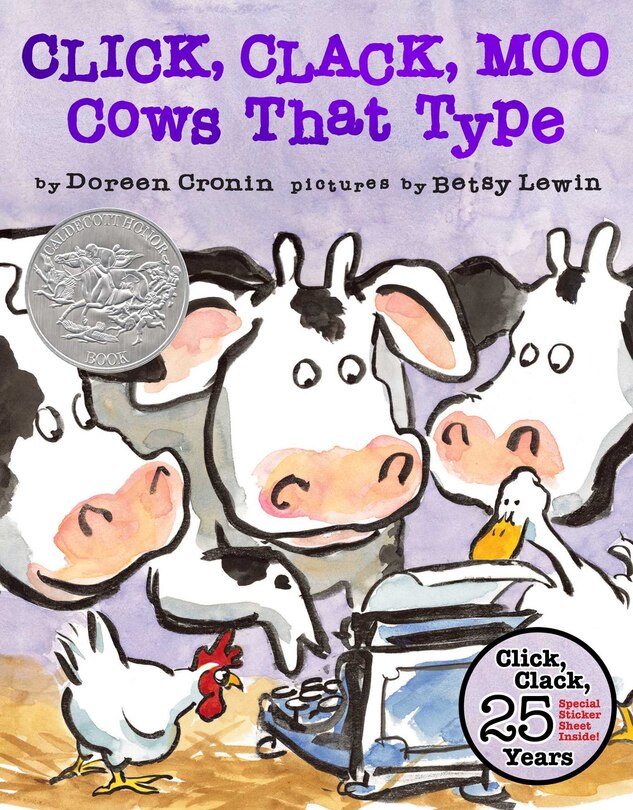 Front cover_Click, Clack, Moo (25th Anniversary Edition)