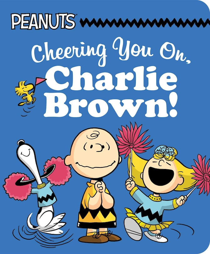 Front cover_Cheering You On, Charlie Brown!