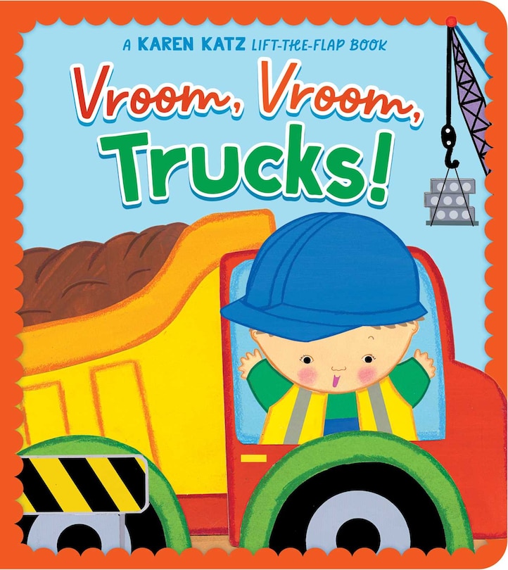 Couverture_Vroom, Vroom, Trucks!
