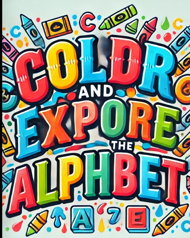 Couverture_Color and Explore the Alphabet Coloring Book