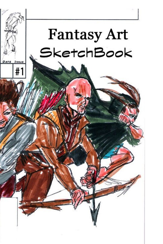 Couverture_Fantasy Art Sketchbook #1