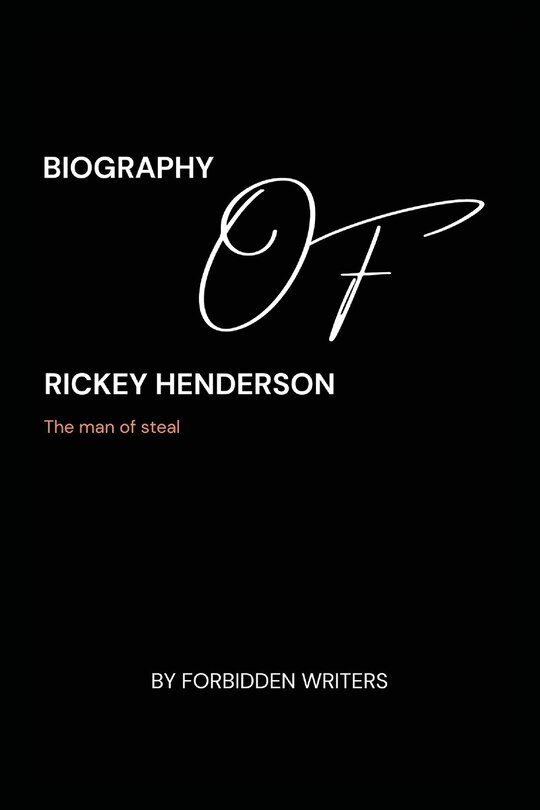 Couverture_Biography of Rickey Henderson
