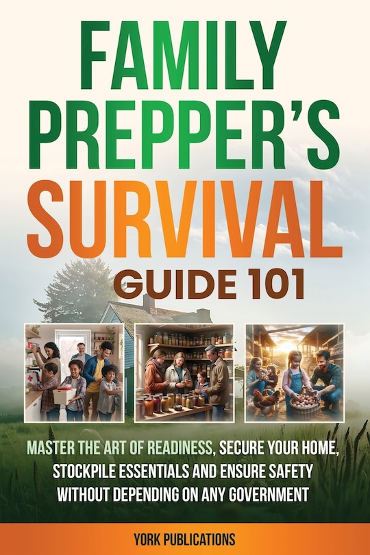 Front cover_FAMILY Prepper's Survival Guide 101
