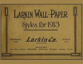 Front cover_Larkin Wall-Paper Styles for 1913