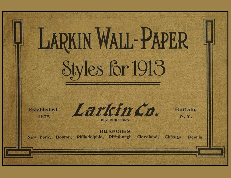 Front cover_Larkin Wall-Paper Styles for 1913