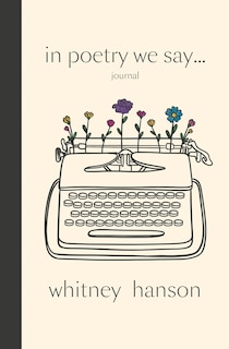Front cover_In Poetry We Say Journal