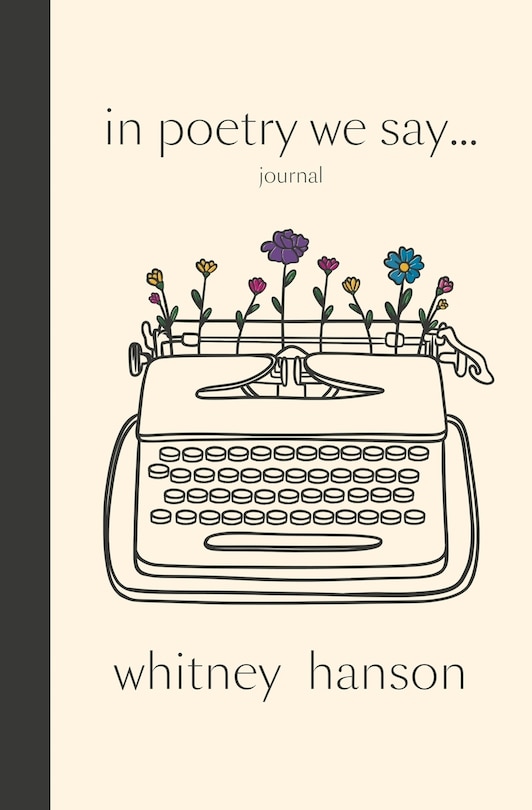 Front cover_In Poetry We Say Journal