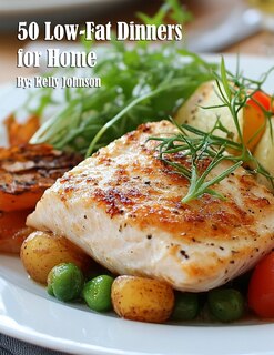 Front cover_50 Low-Fat Dinners for Home