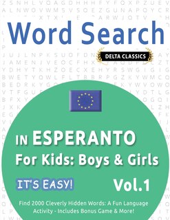 Front cover_Word Search in Esperanto for Kids