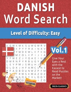 Front cover_Danish Word Search - Level of Difficulty