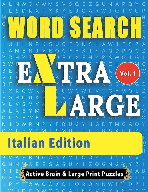 Front cover_WORD SEARCH - Italian Edition