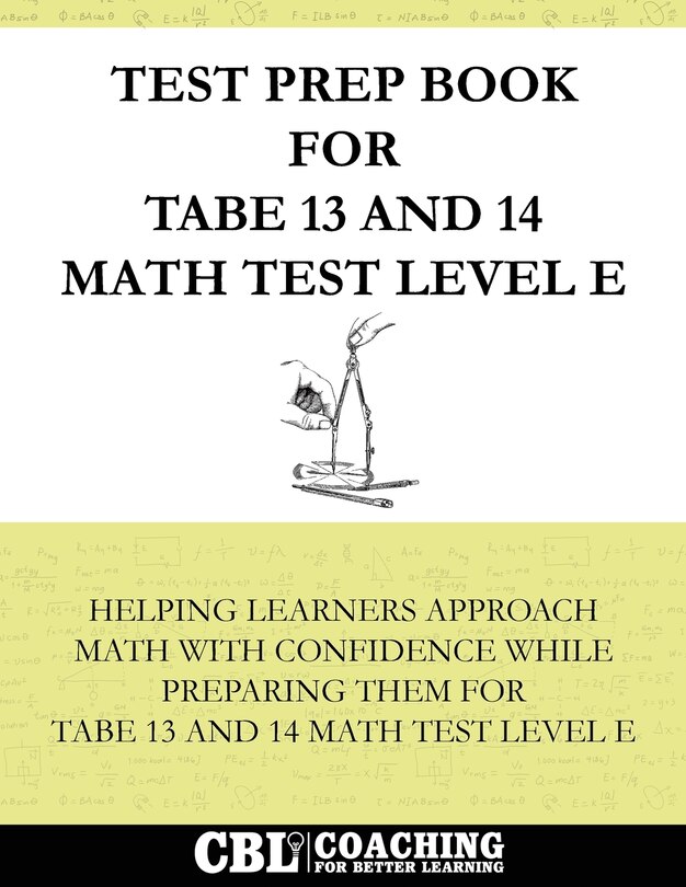 Front cover_Test Prep Book for TABE 13 and 14 Math Test Level E