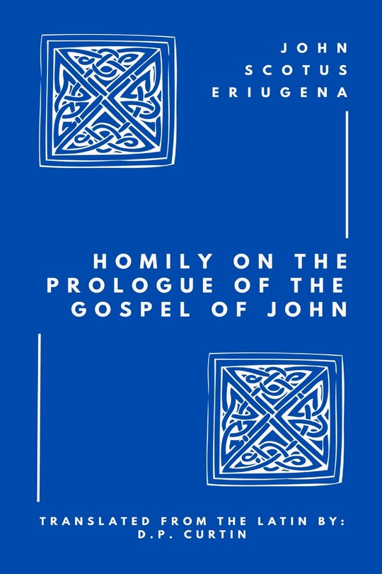 Front cover_Homily on the Prologue of the Gospel of John