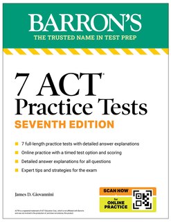 Front cover_7 ACT Practice Tests, Seventh Edition + Online Practice