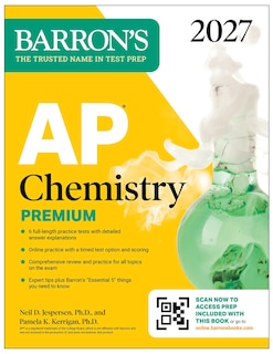 Couverture_AP Chemistry Premium, 2027: Prep Book with 6 Practice Tests + Comprehensive Review + Online Practice