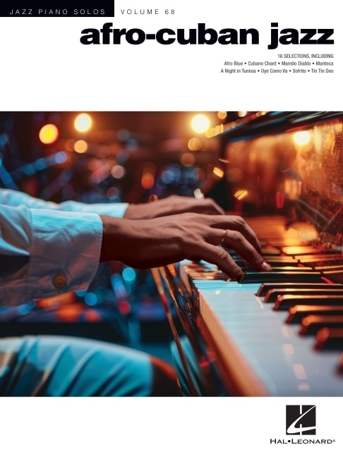 Front cover_Afro-Cuban Jazz - Hal Leonard Jazz Piano Solo Series Volume 68