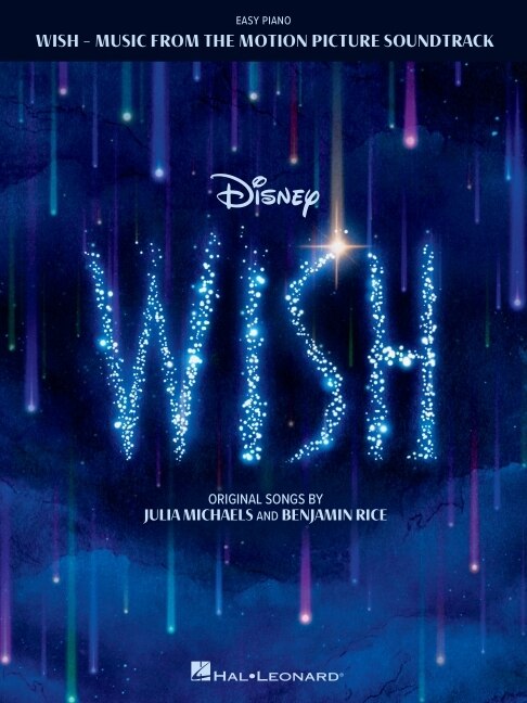 Front cover_Wish: Souvenir Songboook from the Motion Picture Soundtrack with Color Illustrations and Seven Songs Arranged for Easy Piano