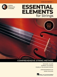 Front cover_Essential Elements for Strings - Violin Book 1 with Online Resources