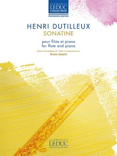 Front cover_Dutilleux: Sonatine for Flute and Piano