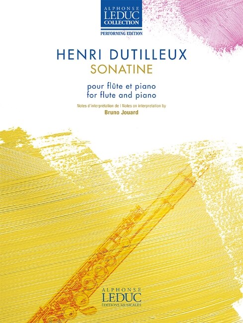 Front cover_Dutilleux: Sonatine for Flute and Piano