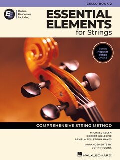 Front cover_Essential Elements for Strings - Cello Book 2 with Online Resources