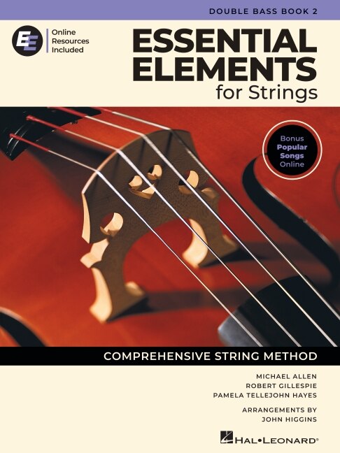Couverture_Essential Elements for Strings - Double Bass Book 2 with Online Resources