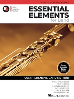 Front cover_Essential Elements for Band - Bb Alto Clarinet Book 2 with EEi