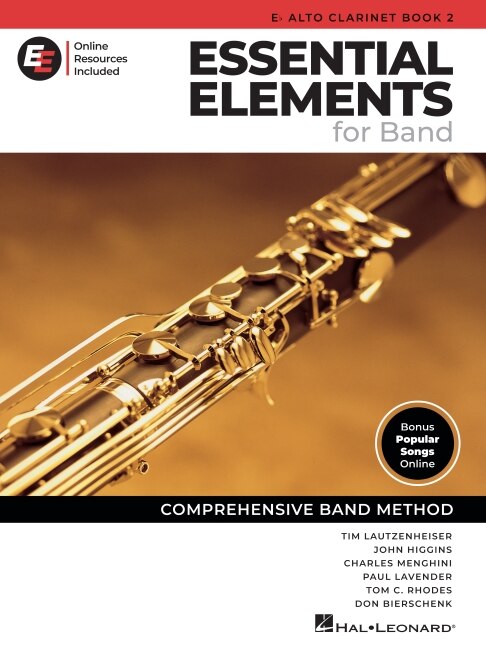 Front cover_Essential Elements for Band - Bb Alto Clarinet Book 2 with EEi