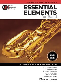 Front cover_Essential Elements for Band - Eb Baritone Sax Book 2 with EEi