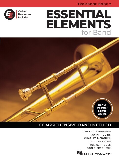 Front cover_Essential Elements for Band - Trombone Book 2 with EEi